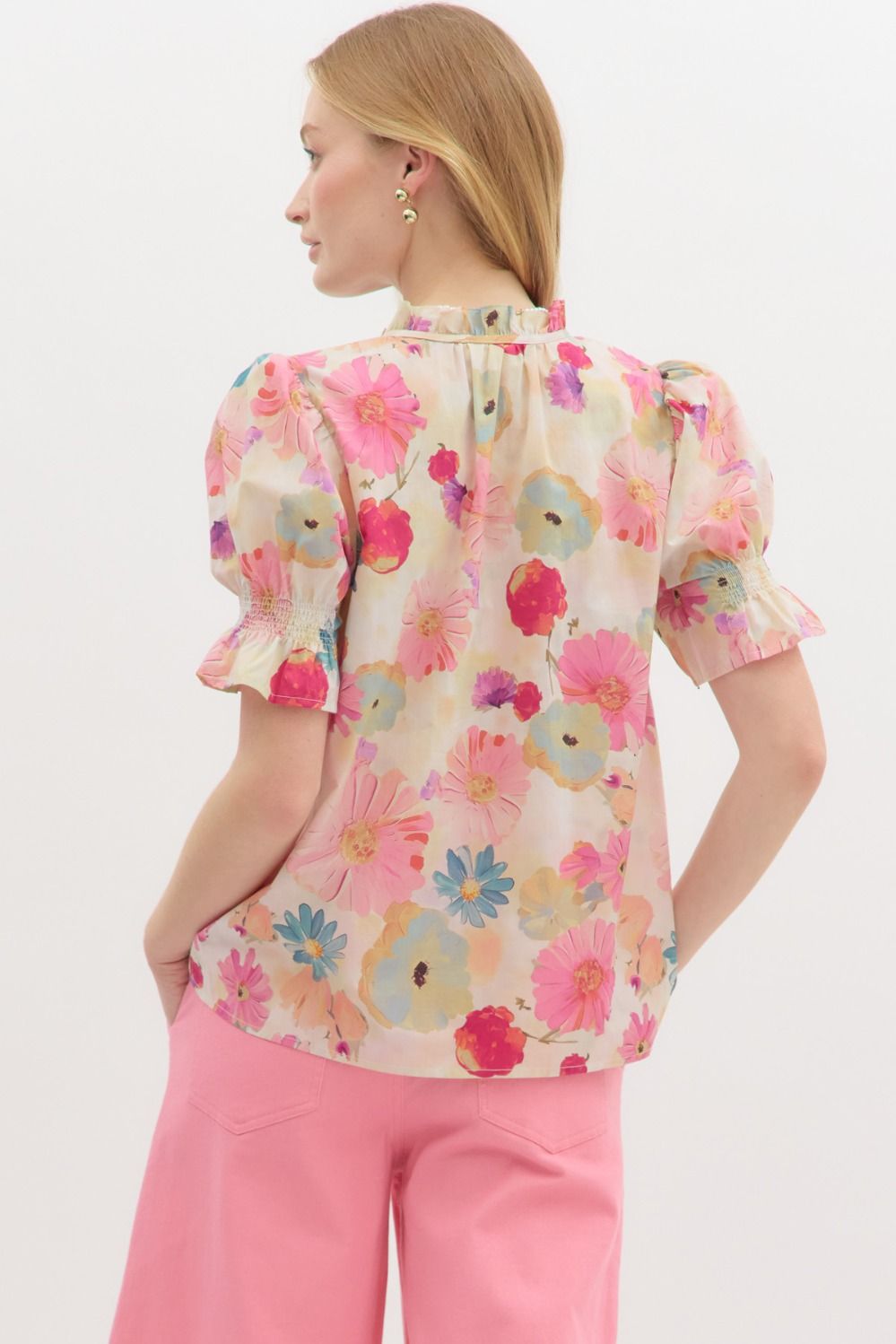 Camellia Floral Blouse
