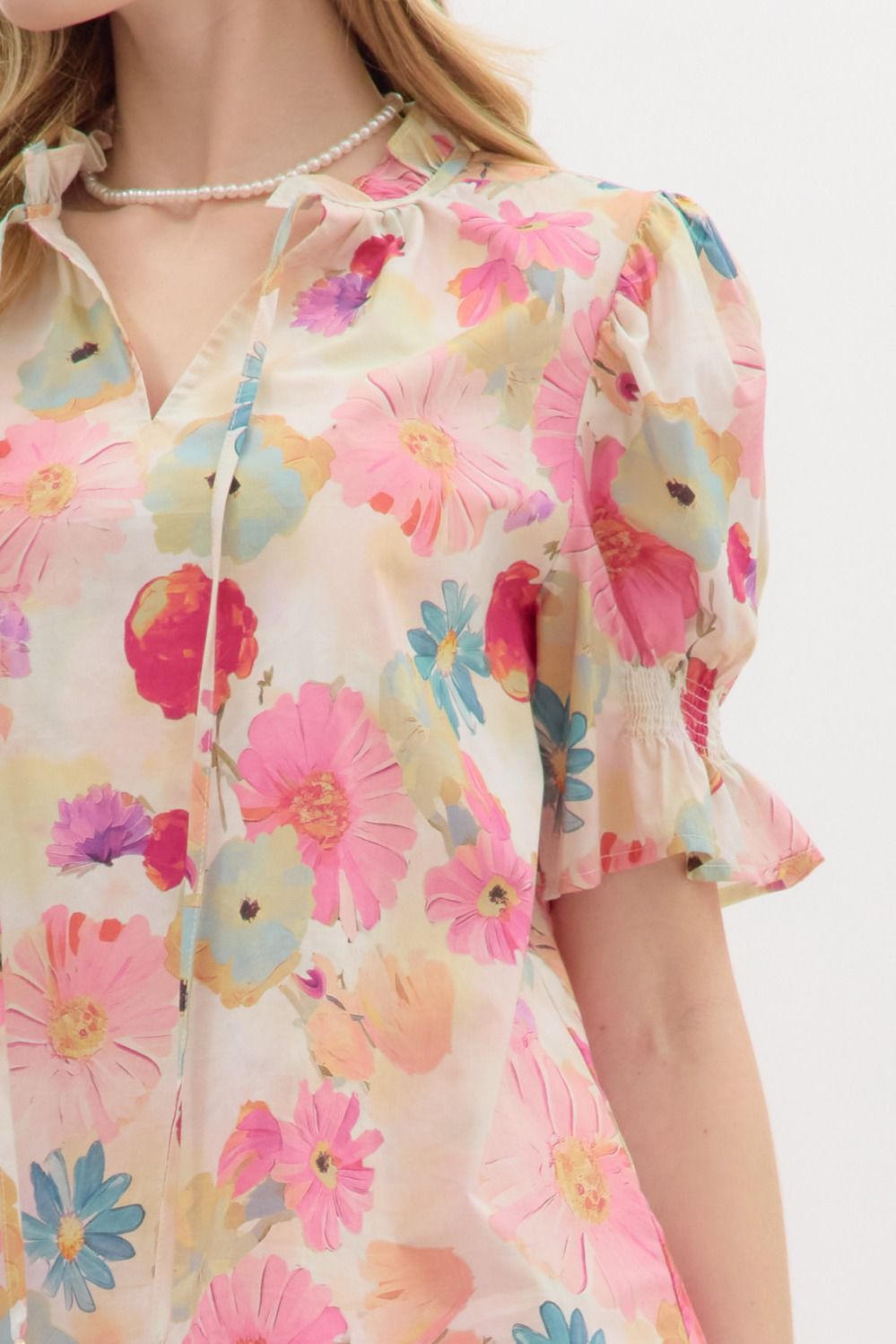Camellia Floral Blouse