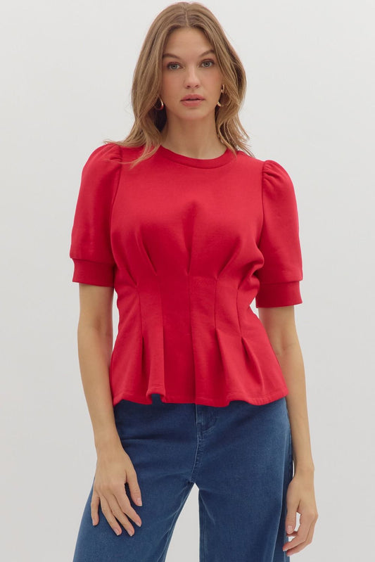 Rory Pleated Top