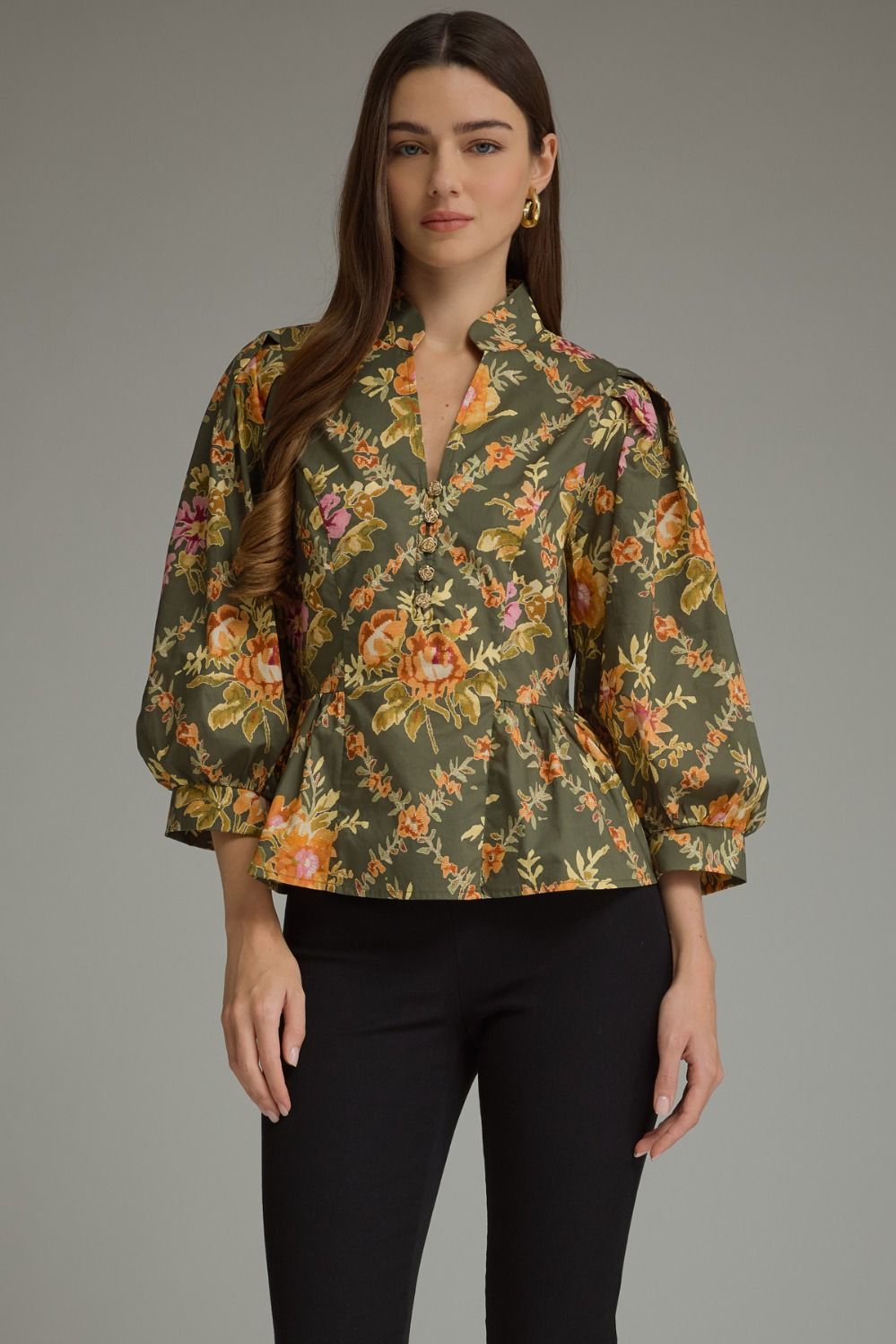 Entro Olive Multi Top
