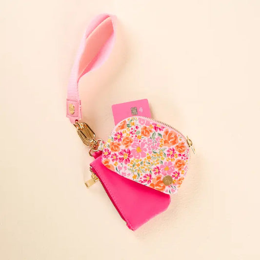 Dynamic Duo Pouch Secret Garden Pink