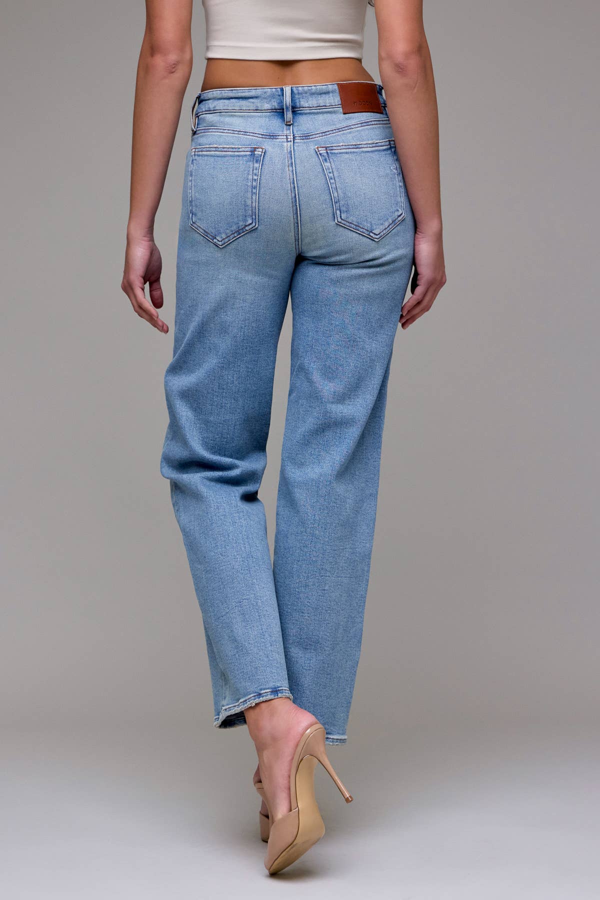 Hidden Vintage Wash Mid Classic Straight