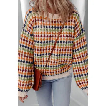 Dotty Striped Sweater