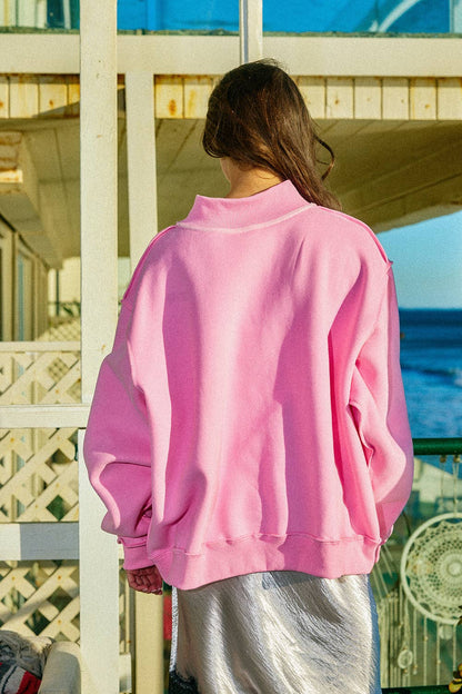 Jesus Camo/Pink Sweatshirt