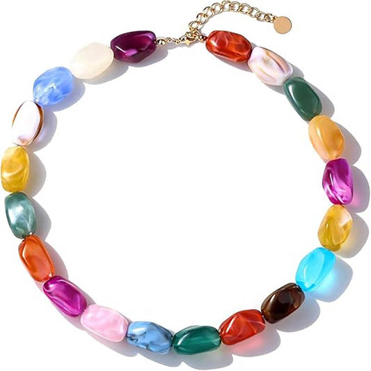 Adjustable Brite Bead Necklace