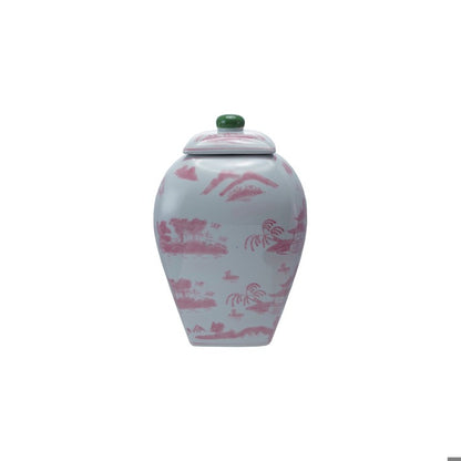 Pink Ginger Jar
