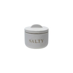 Round Stoneware Jar