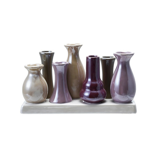 Stoneware Minivase Set