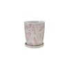 HM Pink Floral Planter