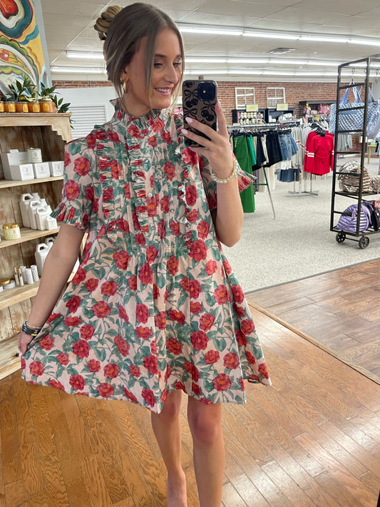 Entro Vintage Rose Dress