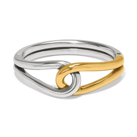 Interlok Curve Two Tone Bangle