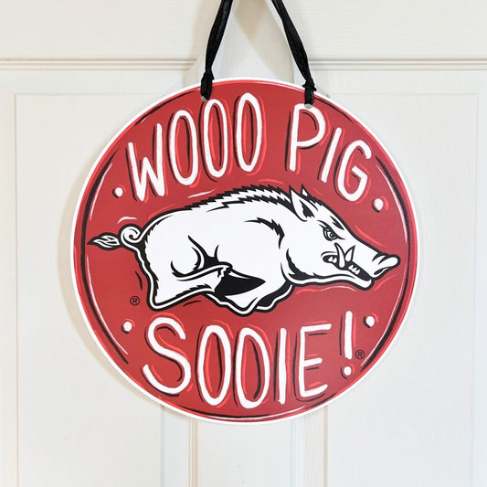Arkansas Razorbacks Doorhanger