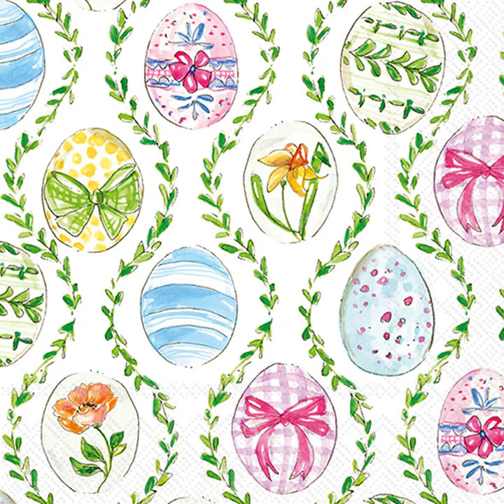 Easter Bunny Eggs Cocktail Napkins