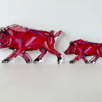 CM Pink Pig Razorback Large