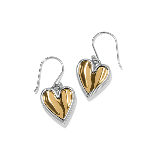 Cascade Heart Two-Sided Earring