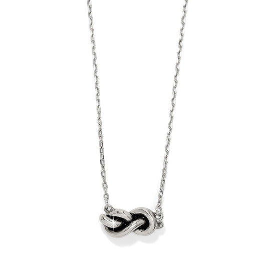 Brighton Interlok Single Knot Petite Necklace