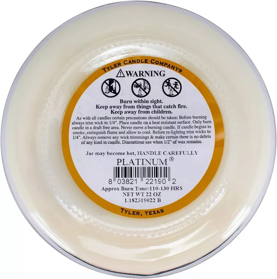 Tyler 22oz Candle - Platinum