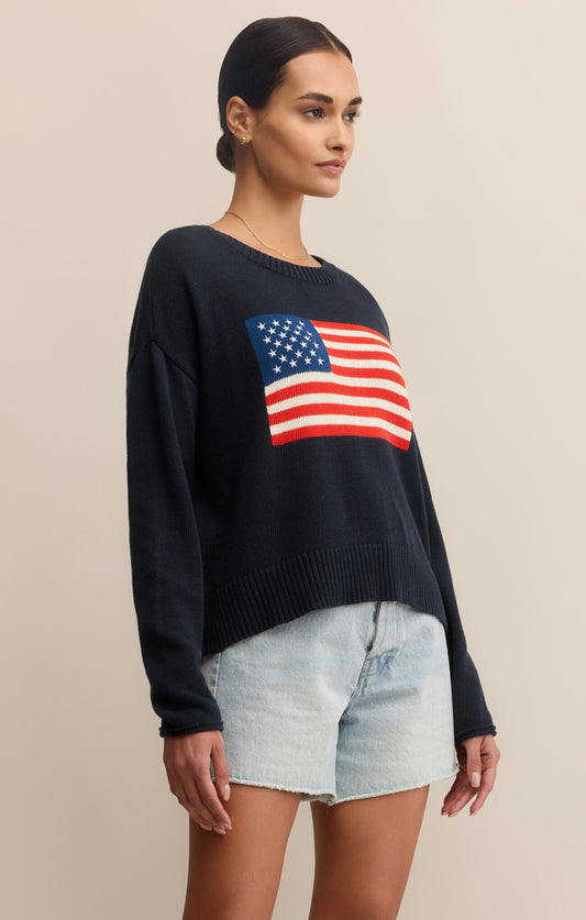 Z Supply Patriotic Sweater